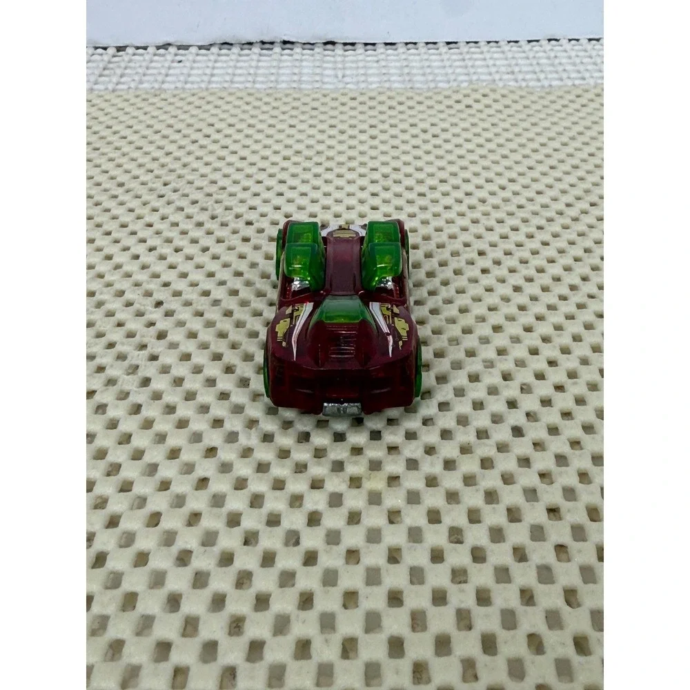 Hot Wheels‎ What-4-2 Translucent Maroon Green 2004 Mattel Diecast Car 1:64 EUC